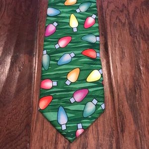 Keith Daniels Christmas Light Tie